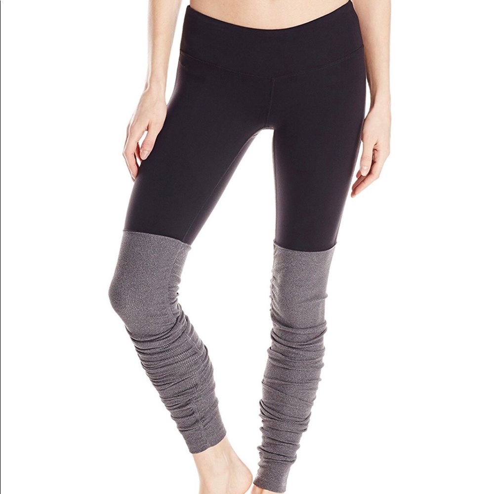 Alo Yoga Women's Goddess Ribbed Legging
